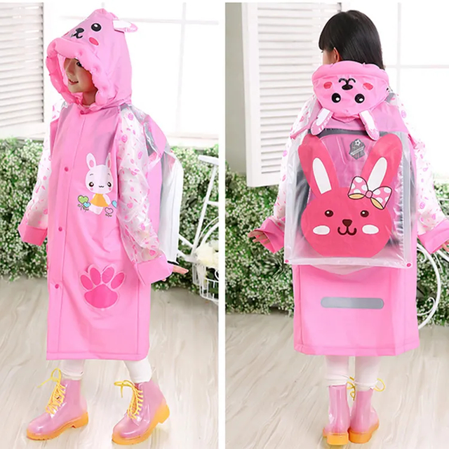 EVA PVC raincaot for kids