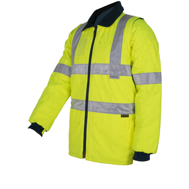 Hi Vis Men Uniform Construction Cloth Wear Winter cotton Wok waterproof Reflective Safety uniform Workwear Chemical Resistance Anti-Static Breathable Flame-Retardant Water Resistant Dust-proof Water