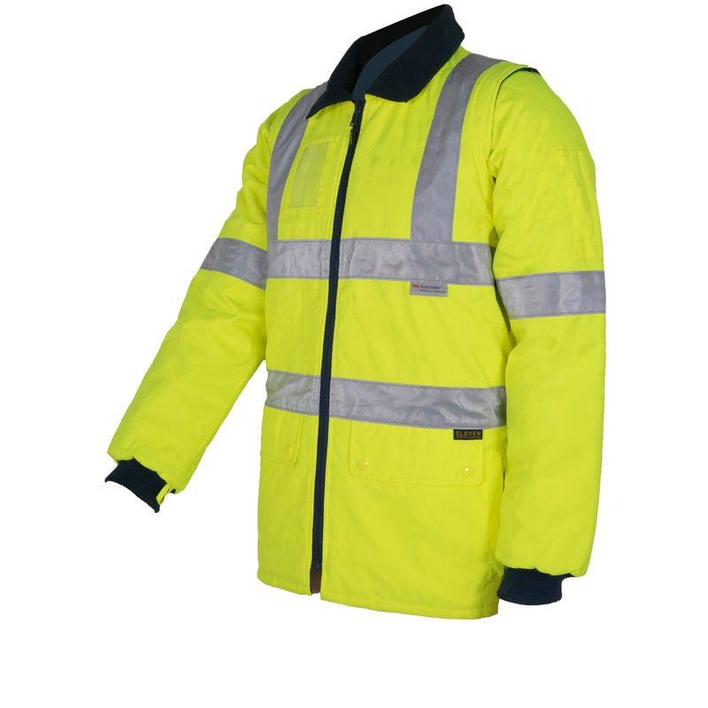 Hi Vis Men Uniform Construction Cloth Wear Winter cotton Wok waterproof Reflective Safety uniform Workwear Chemical Resistance Anti-Static Breathable Flame-Retardant Water Resistant Dust-proof Water