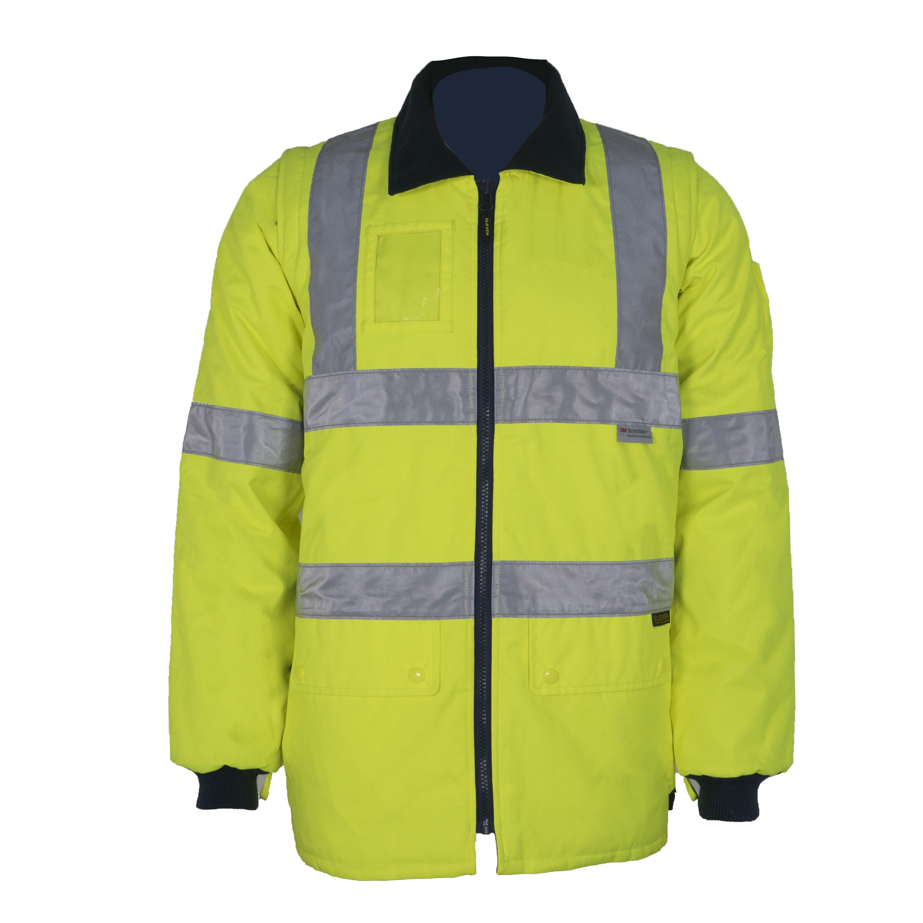 Hi Vis Men Uniform Construction Cloth Wear Winter cotton Wok waterproof Reflective Safety uniform Workwear Chemical Resistance Anti-Static Breathable Flame-Retardant Water Resistant Dust-proof Water