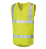 Safety Vest-3 Outshell: EN 14116 Knitted Polyester,125GSM