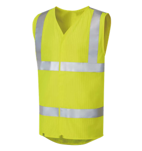 Safety Vest-3 Outshell: EN 14116 Knitted Polyester,125GSM