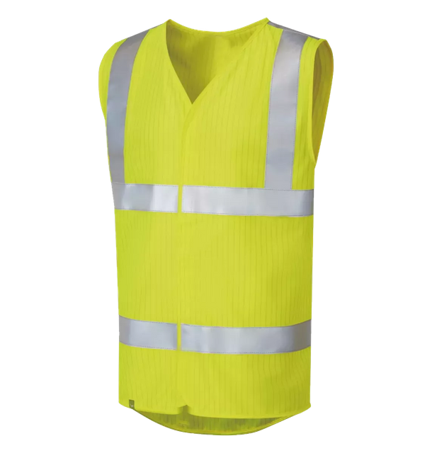 Safety Vest-3 Outshell: EN 14116 Knitted Polyester,125GSM