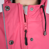 Windproof waterproof raincoat women's custom raincoat rain coat women men PU jacket