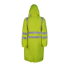 Hi Vis Men's Safety Uniform Workwear Raincoat Construction Cloth Wear with Waterproof Reflective Hi Visibility for Outdoor Work Chemical Resistance Anti-Static Breathable Flame-Retardant Water Resis