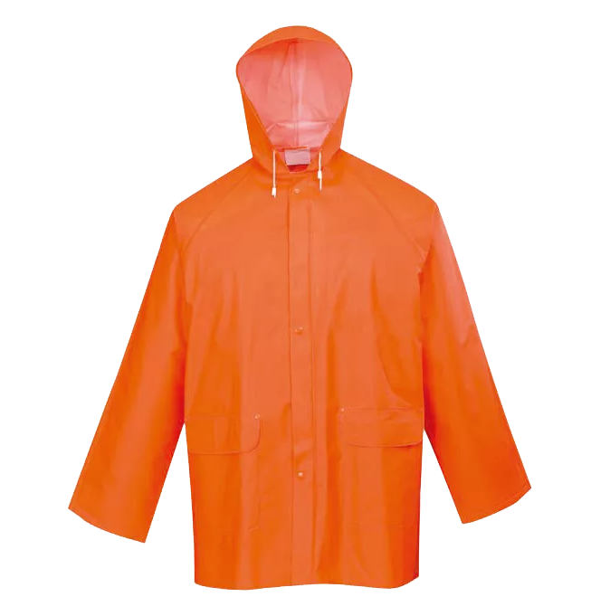 PVC/Polyester/PVC Rainsuit