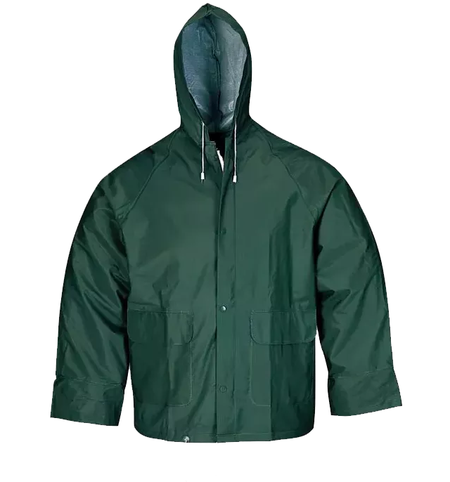 PVC/Polyester/PVC Rainsuit