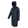 Custom Windproof Warm Waterproof PU Cotton Jacket for Adults for Outdoor Raincoat