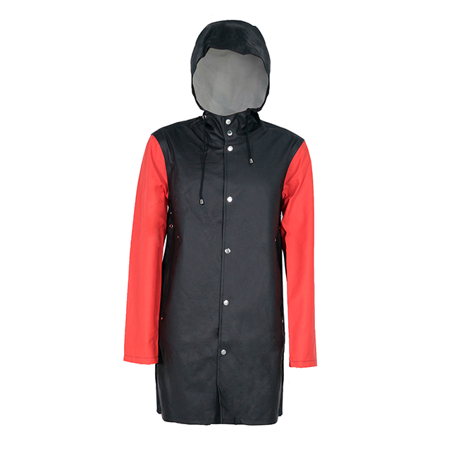 2022 New Fashion Waterproof PU Mens Raincoat