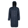 Custom Windproof Warm Waterproof PU Cotton Jacket for Adults for Outdoor Raincoat